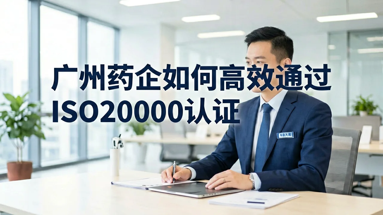 广州药企如何高效通过ISO20000认证